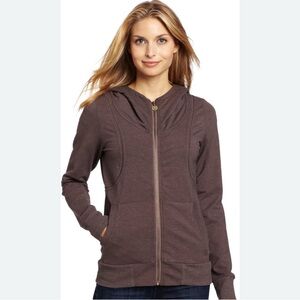 Gramicci Women's heather purple zip Hoodie large